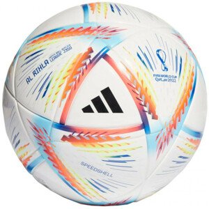 Fotbalový míč adidas Al Rihla League Jr J350 H57795 bílo-modrá 5
