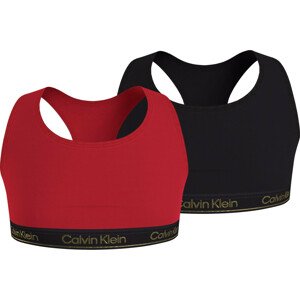 Dívčí spodní prádlo 2PK BRALETTE G80G8006400WD - Calvin Klein 12-14