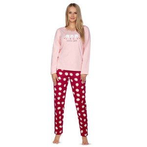 Dámské pyžamo 637 BIG Růžová 2XL