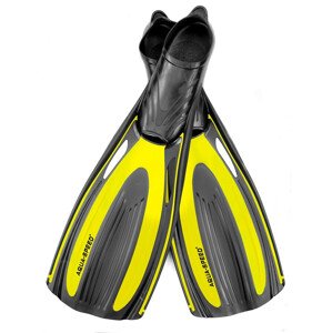 AQUA SPEED ploutve se šnorchlem Hydro Yellow Pattern 18 40-41
