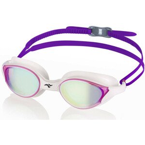 Plavecké brýle AQUA SPEED Vortex Mirror White/Violet Pattern 59 M/L