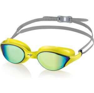 AQUA SPEED Plavecké brýle Vortex Mirror Yellow Pattern 38 M/L