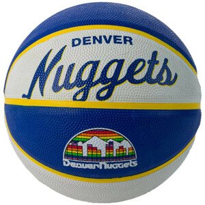 Basketbalový míč Wilson Team Retro Denver Nuggets Mini Ball WTB3200XBDEN 3