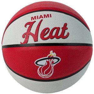 Wilson Team Retro Miami Heat Mini Ball Jr WTB3200XBMIA basketbalový míč 3