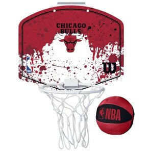 Basketbalová deska Wilson NBA Team Chicago Bulls Mini Hoop WTBA1302CHI jedna velikost