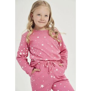 Dívčí pyžamo 3031 Eryka - TARO růžová 122