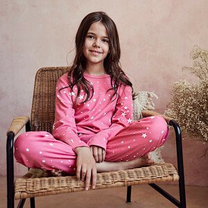 Dívčí pyžamo 3048 Eryka - TARO Růžová 158