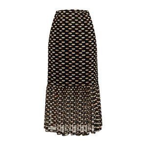 Monnari Midi sukně Vzorovaná midi sukně Multi Black 40