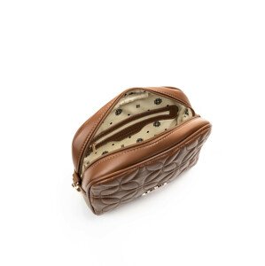 Monnari Bags Dámská kabelka s logem značky Brown OS