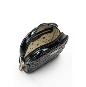 Monnari Bags Dámská kabelka s prošíváním v srdcích černá OS