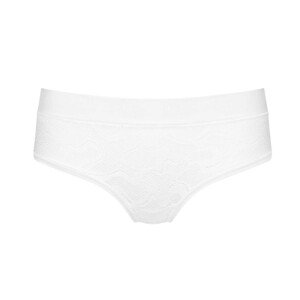 Dámské kalhotky GO Allround Lace Midi - WHITE - bílé 0003 - SLOGGI WHITE One