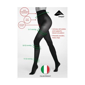 Dámské punčochové kalhoty Veneziana Strong Press 40 den 5-XL nero 5-XL