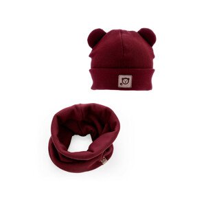 iltom Set Cap&Chimney Bear K004 09 Burgundy 42