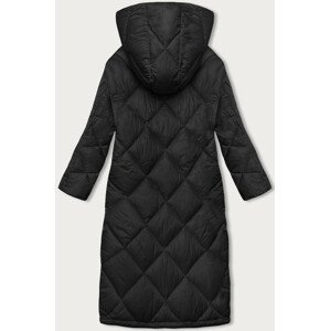 Černá prošívaná dámská zimní bunda (H-896-01) černá XL (42)