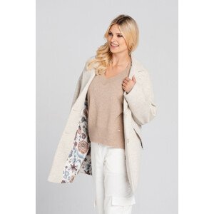 Look Made With Love Kabát 642 Kame Beige L/XL