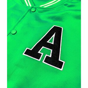 Zelená pánská baseballová mikina (8B1157-27) zielony M