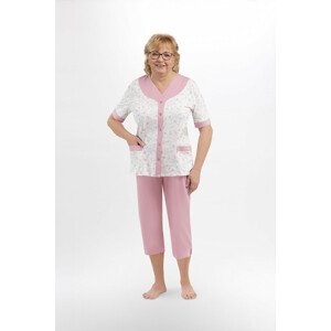 Dámské pyžamo 211 HONORATA BIG Růžová 4XL