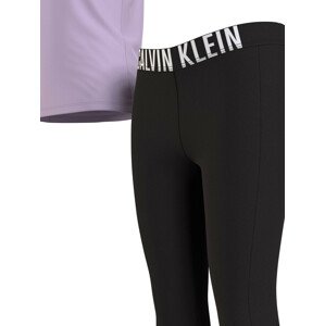 Dívčí pyžamo KNIT PJ SET (SS+LEGGING) G80G8006300VK - Calvin Klein 14-16
