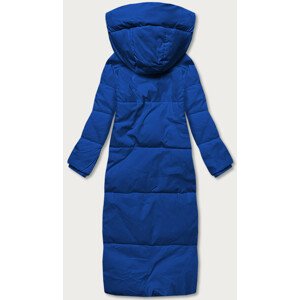 Světle modrá dlouhá dámská zimní bunda (AG3-3031) Modrá XXL (44)