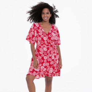 Style Samar šaty 8155 cranberry - RosaFaia 536 cranberry M