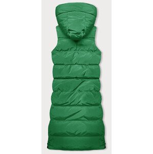 Hrubší zelená dámská vesta (23-008) odcienie zieleni XXL (44)