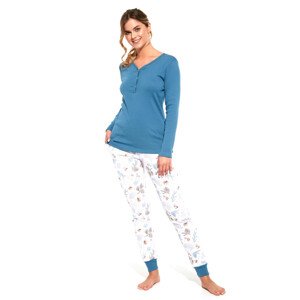 Dámské pyžamo 723/300 Lucy - CORNETTE světle modrá XL
