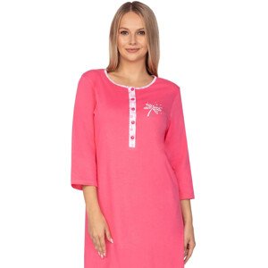Noční košile 114 pink plus - REGINA Růžová XXL