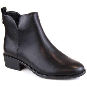 Dámské zateplené boty W SK418A černé - Sergio Leone 38