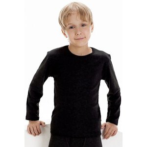 Chlapecké tričko 214 black - CORNETTE černá 110/116