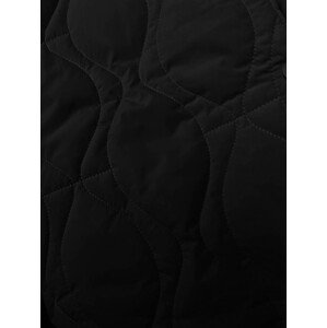 Černý dámský oversize kabát (5M3177-392) černá M (38)