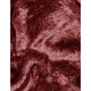 Dlouhá červená dámská zimní bunda (V725) odcienie czerwieni M (38)