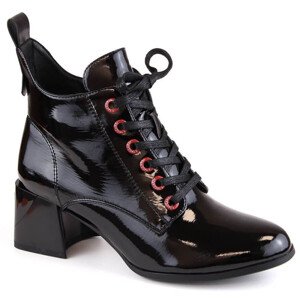 Lakované boty D&A S.Barski Premium Collection W OLI230A černá 37