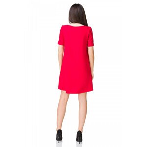 Dámské společenské šaty T203/6 červené - Tessita L/XL