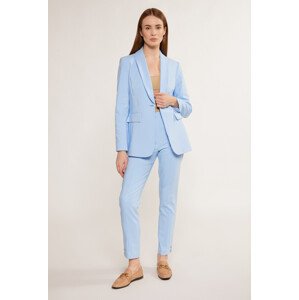 Monnari Kalhoty Elegantní dámské kalhoty Modrá barva 40
