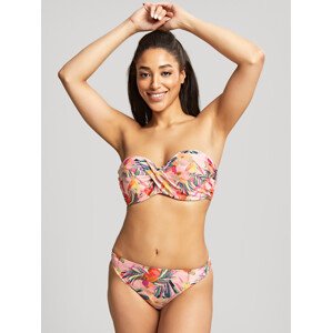 Swimwear Paradise Bandeau Bikini pink tropical SW1633 80E