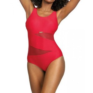 Dámské jednodílné plavky model 19143770 Fashion sport červená - Self