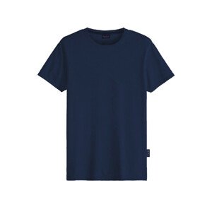Pánské tričko model 18837088 Tm. modrá XXL - John Frank
