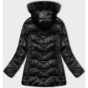Černá zimní bunda S´WEST s odepínací kapucí (B8200-1) odcienie czerni 46