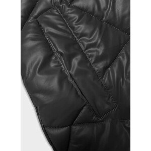 Černá dámská zimní prošívaná bunda (5M3189-392) odcienie czerni S (36)