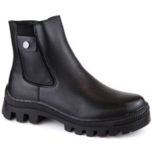 Potocki W WOL186 zateplené kapesní boty černé 37