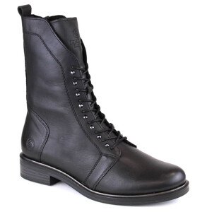 Kožené pohodlné zateplené boty Remonte W RKR630 black 38
