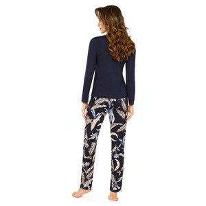 Dámské pyžamo Helen - Donna tmavě modrá XL