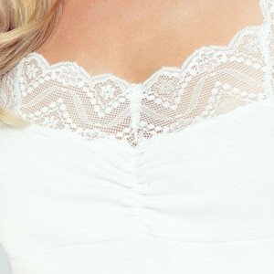 Dámská košilka Odilia white - ELDAR Bílá XL