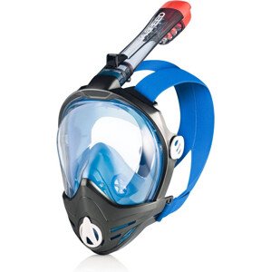 AQUA SPEED Potápěčská maska Brizo Graphite/Blue Pattern 01 L/XL