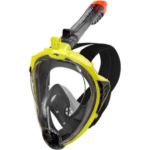 AQUA SPEED Potápěčská maska s plnou tváří Drift Yellow/Black Pattern 38 S/M