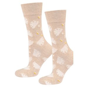 Ponožky SOXO Pirohy 40-45 šedá 40-45