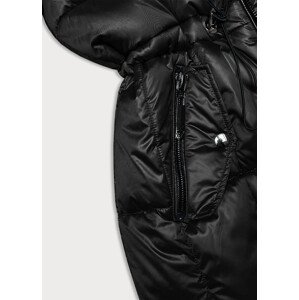 Černá dámská vypasovaná zimní bunda S'west (B8207-1) černá XL (42)