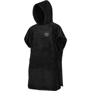 AQUA SPEED Pončo ručník Black Pattern 07 XL