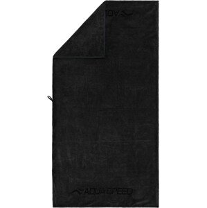 Ručník AQUA SPEED Dry Soft Black Pattern 07 50 cm x 100 cm