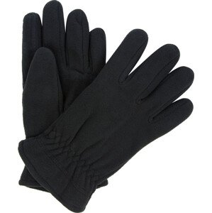 Pánské fleecové rukavice Regatta RMG014 Kingsdale Glove Černé Černá L-XL